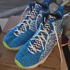 Nike Blue and Black Sneakers